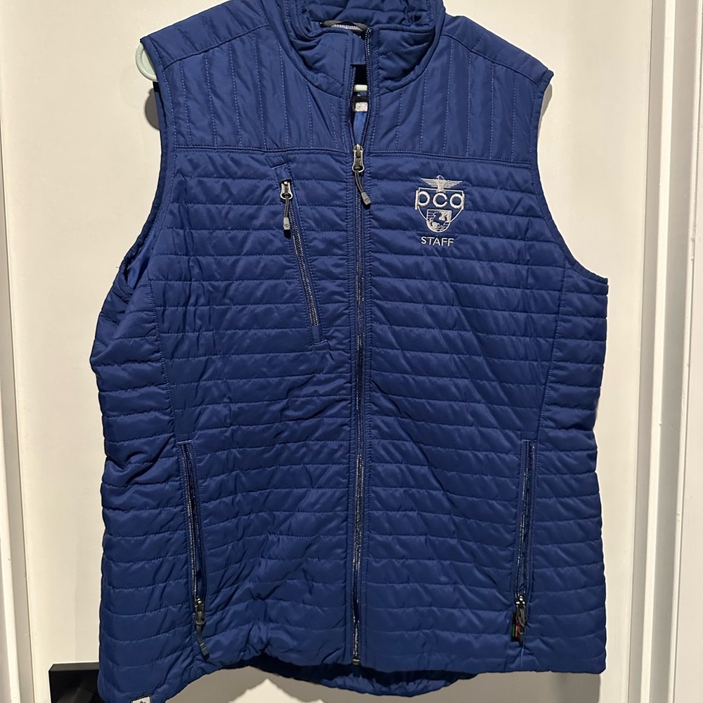 Men’s PCA Blue Quilted Vest